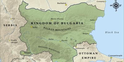 Mapa stará bulharčina